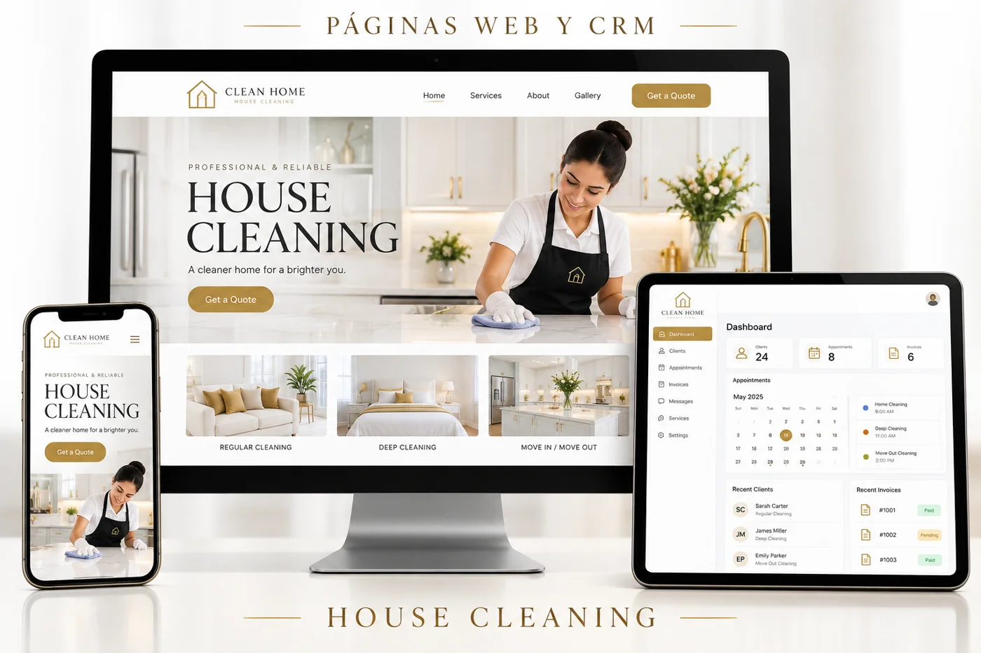 Concepto ilustrativo: Diseño de páginas web para negocios